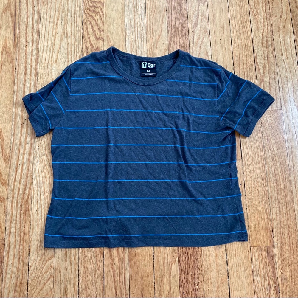 Striped crop top